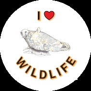 A Ride For Life I love Wildlife sticker